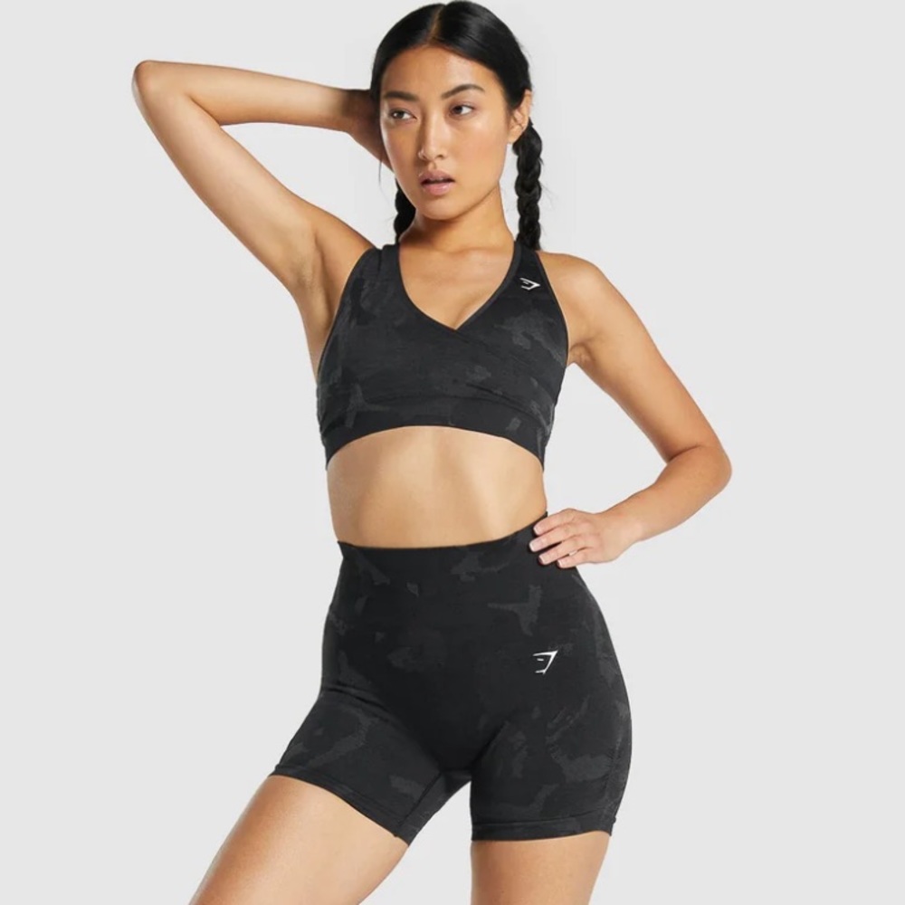 Gymshark Adapt Camo Seamless set, size S
